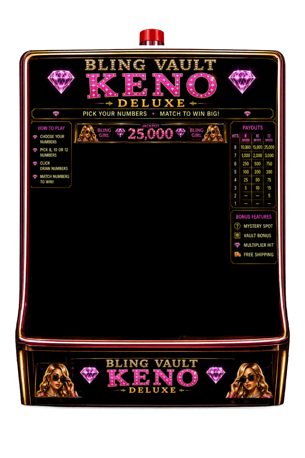 Bling Vault Keno Deluxe